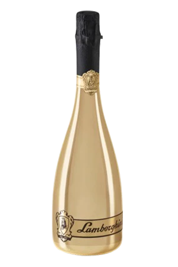 Lamborghini Sparkling Gold alcohol-free bubbly 750ml gold bottle