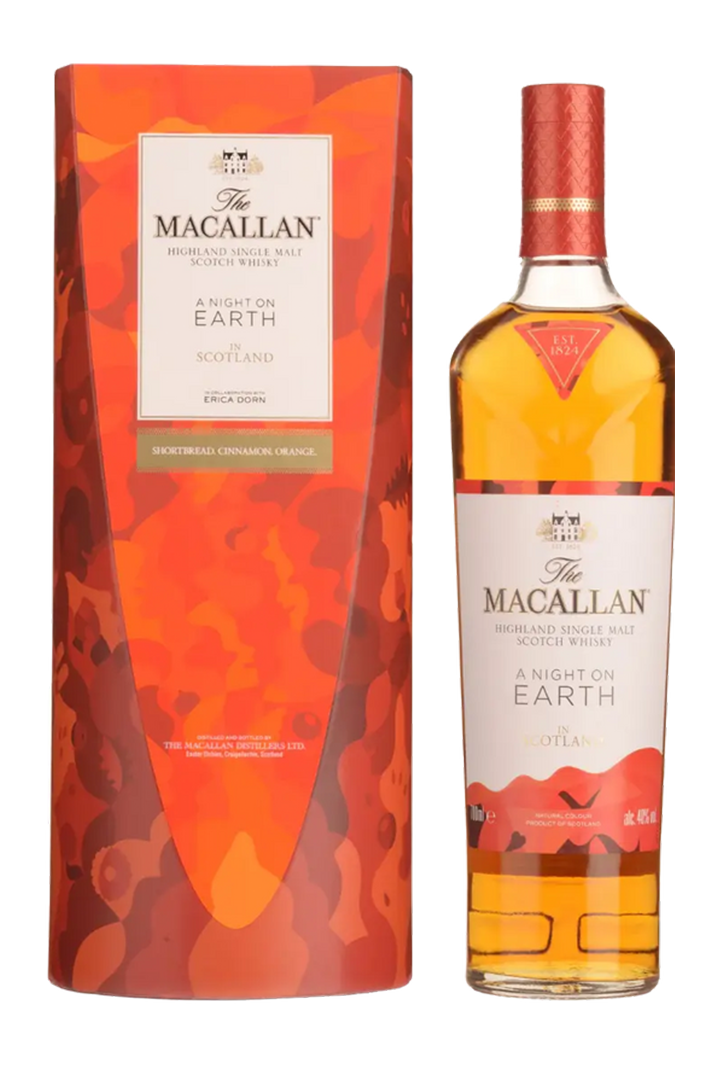 The Macallan A Night on Earth limited edition single malt whisky 700ml bottle