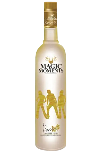 Magic Moments lemongrass and ginger flavoured Indian vodka 750ml bottle