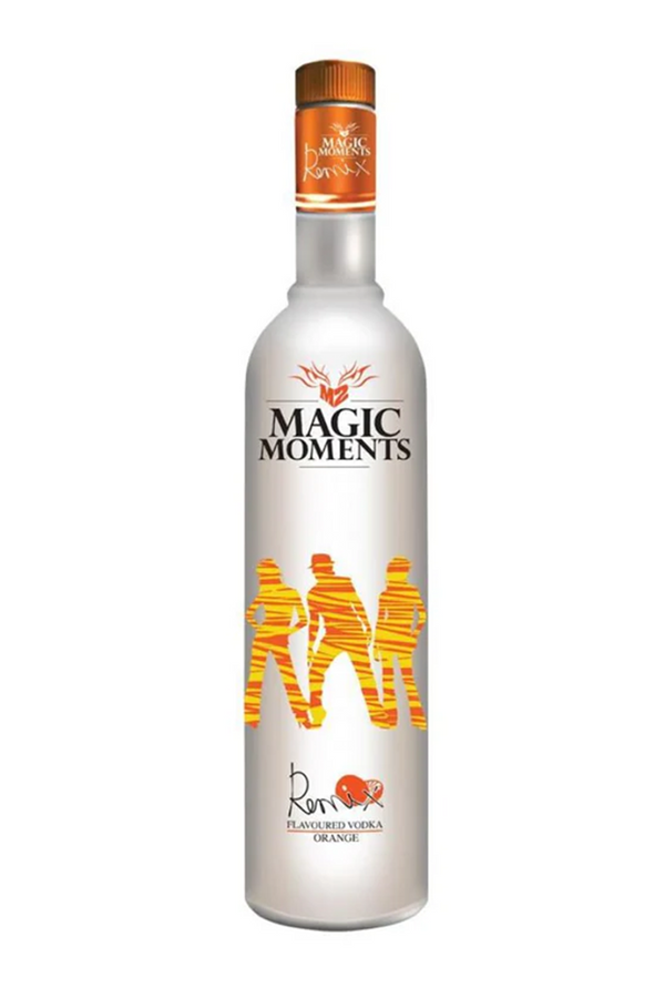 Magic Moments Remix orange flavoured Indian vodka 1 litre bottle