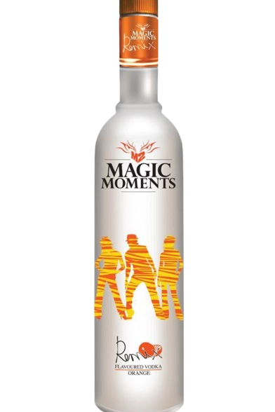 Magic Moments Remix orange flavoured Indian vodka 750ml bottle