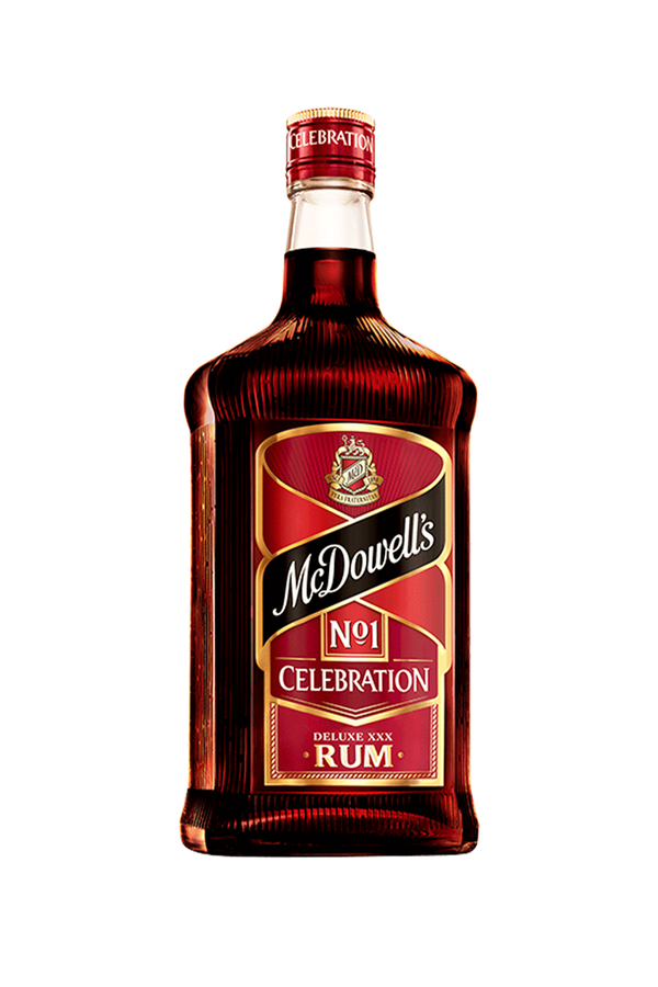 McDowell's No.1 Celebration XXX Indian dark rum 750ml bottle