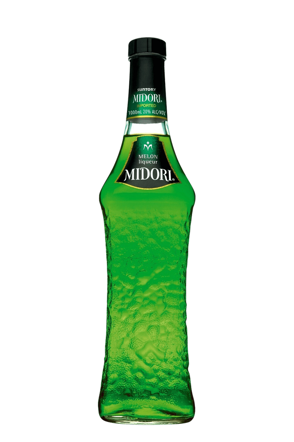 Midori Japanese green melon liqueur 1 litre bottle