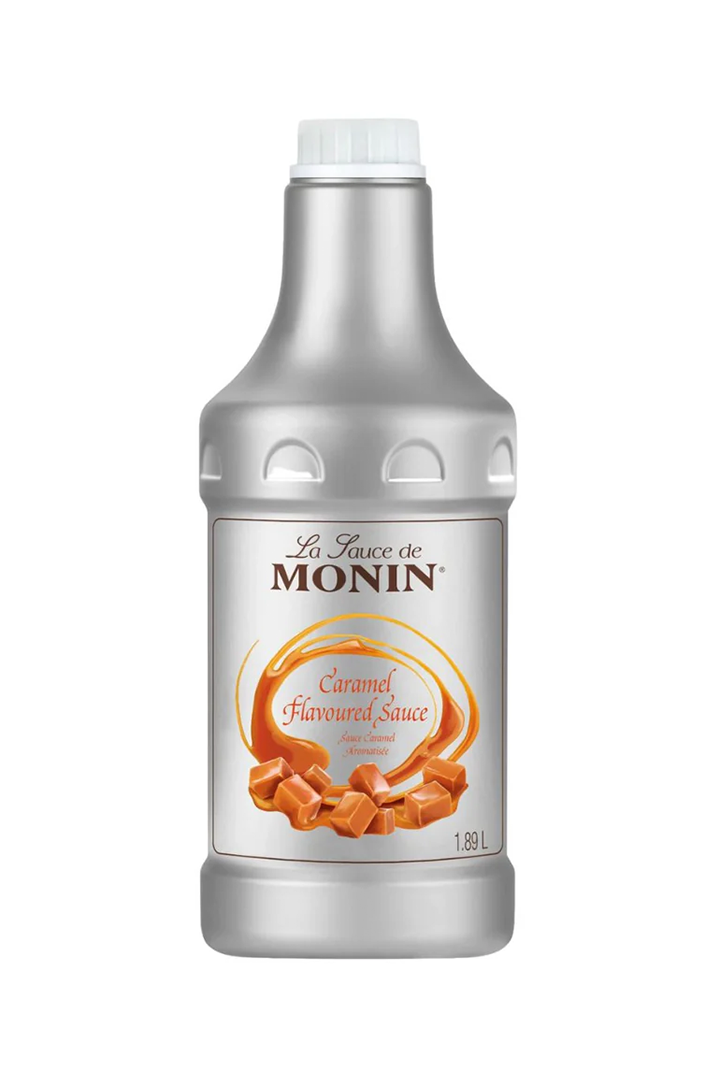 Monin caramel sauce 1.89 litre bottle