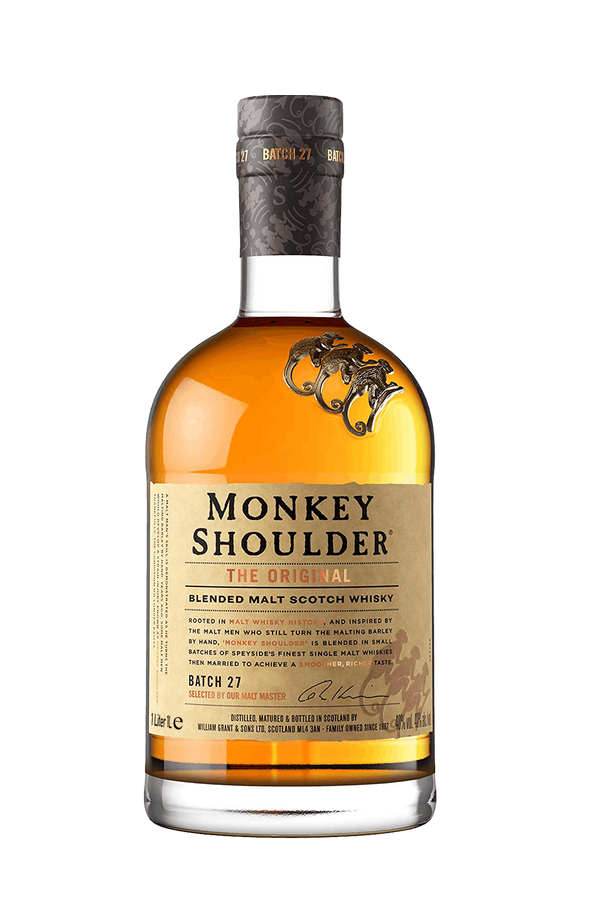 Monkey Shoulder blended malt Scotch whisky 1 litre bottle