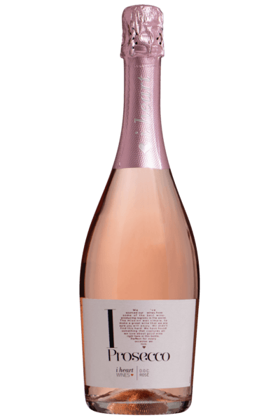 I heart Prosecco DOC Rose Extra Dry 75cl