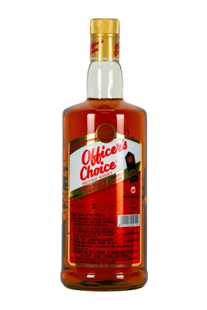 Officer's Choice Prestige Indian whisky 1 litre bottle