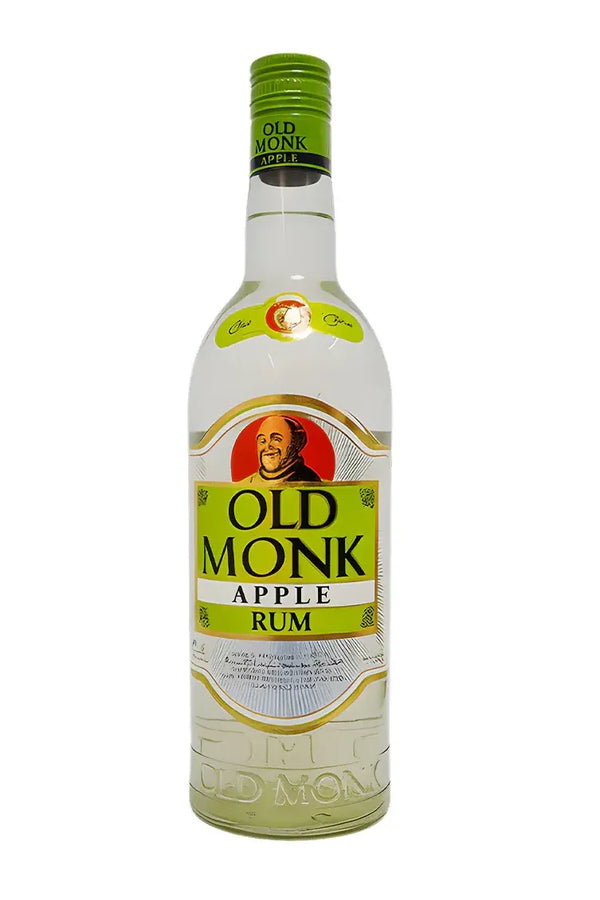 Old Monk Apple flavoured Indian rum 750ml bottle