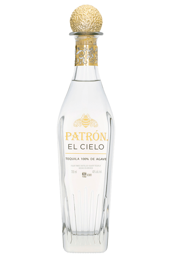 Patrón El Cielo four times distilled silver tequila 700ml bottle