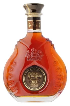 Prince Hubert de Polignac XO Royal French cognac 700ml bottle with gift box