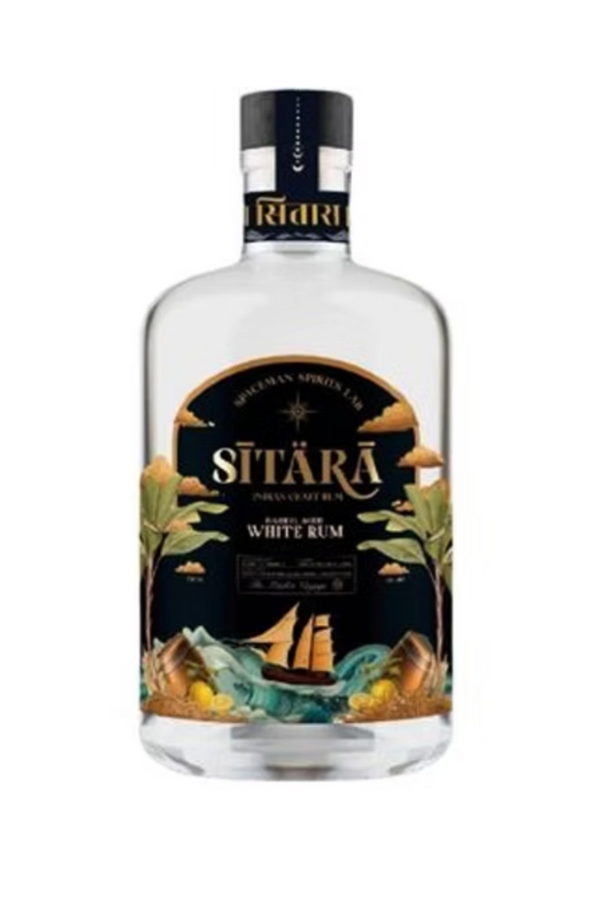 Sitara white rum 750ml bottle