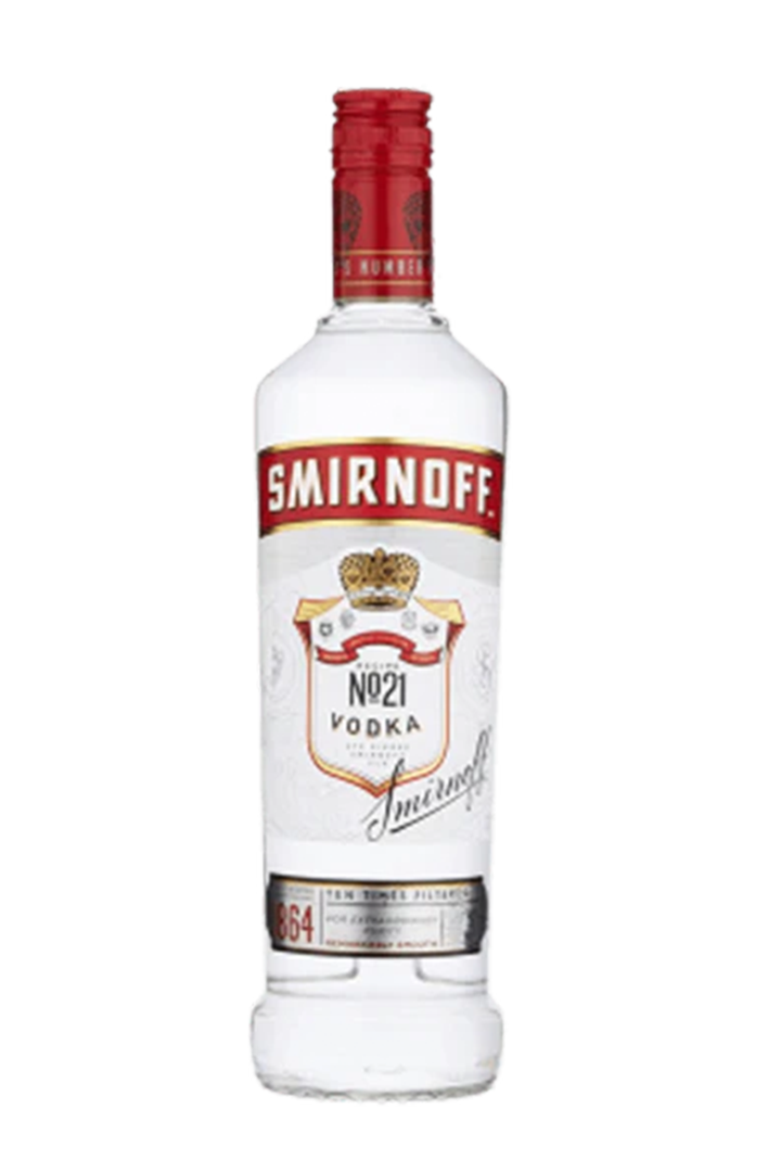 Smirnoff No. 21 Red Label vodka 1 litre bottle