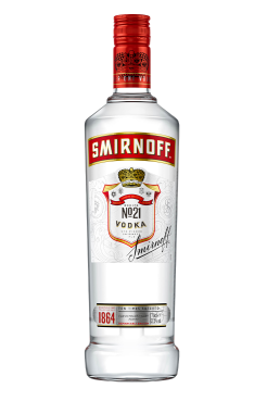 Smirnoff No. 21 Red Label vodka 700ml bottle