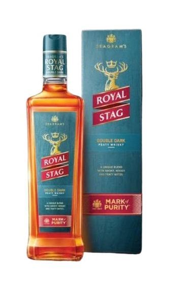 Royal Stag Double Dark Peaty Whisky 75CL
