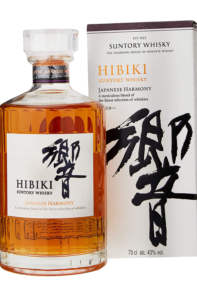 Suntory Hibiki Japanese Harmony blended whisky 700ml 24 faceted bottle