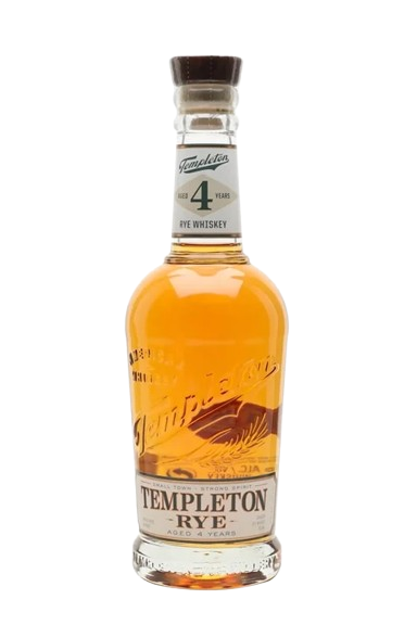 Templeton Rye 4 year old American rye whiskey 700ml bottle