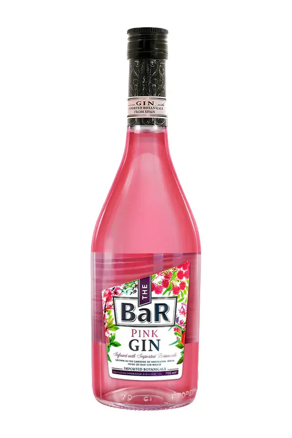 The Bar Premium Pink berry gin 700ml bottle