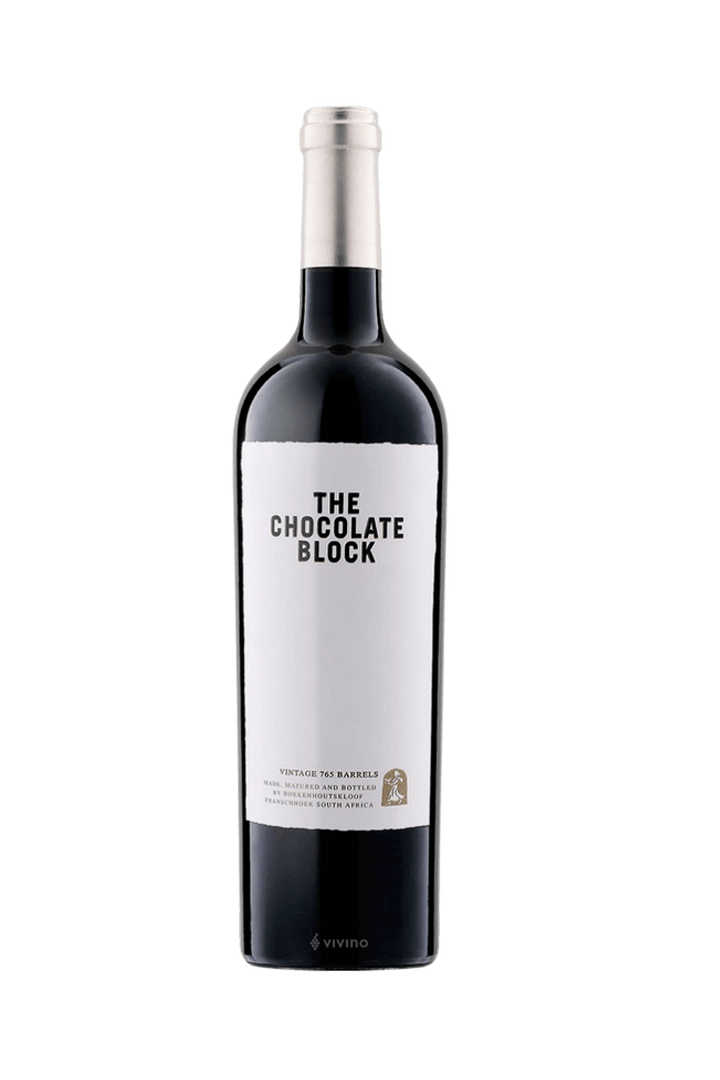 The Chocolate Block 2022 South African Syrah-led red blend wine 750ml glass bottle