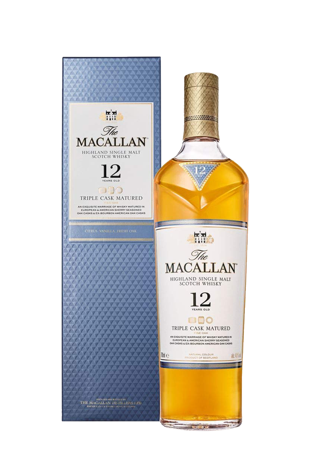 Macallan 12 YO Triple Cask Matured  70cl