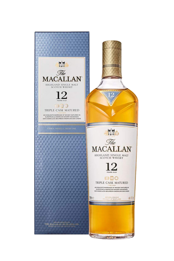 Macallan 12 YO Triple Cask Matured  70cl