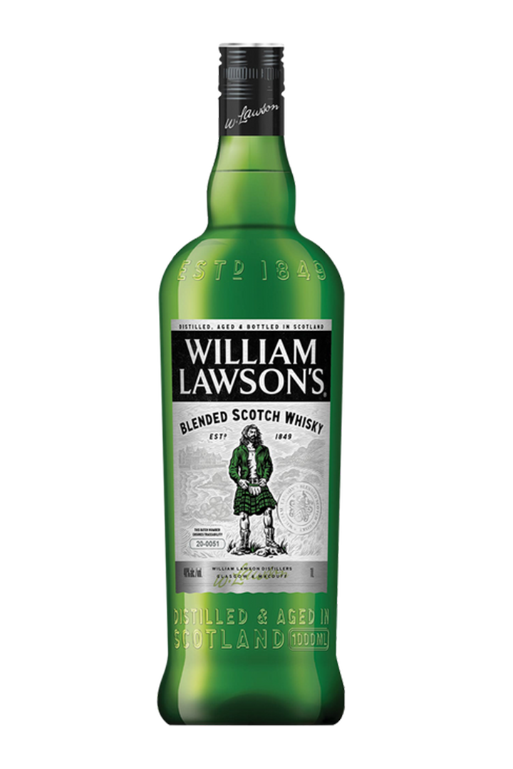 William Lawson's blended Scotch whisky 1 litre bottle