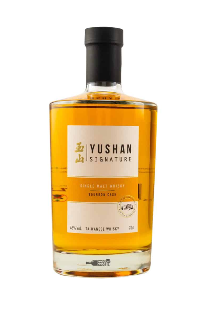 Yushan Signature Bourbon Cask Taiwanese whisky 700ml bottle